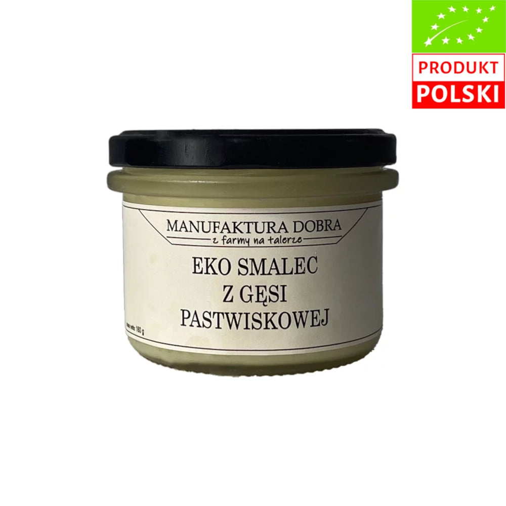 EKO Gęś Pastwiskowa ze smalcem 190 g