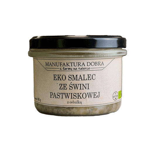 EKO Smalec ze Świni Pastwiskowej z cebulką 160 g