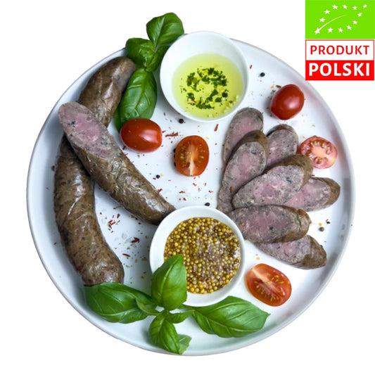 EKO Kiełbasa z Kaczki Pastwiskowej 350 g