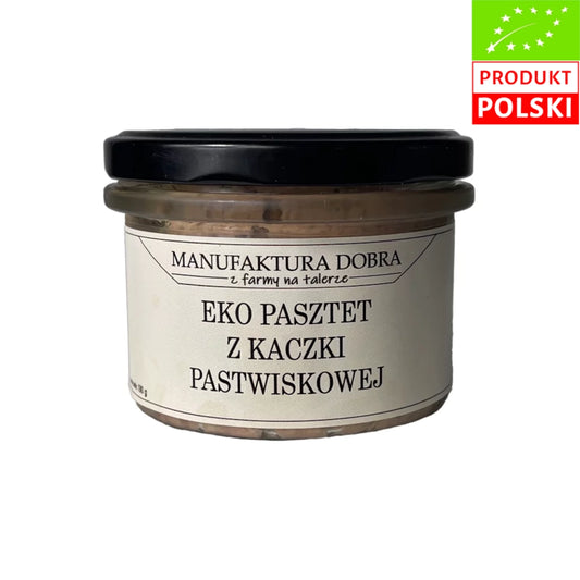 EKO Pasztet z Kaczki Pastwiskowej 190 g