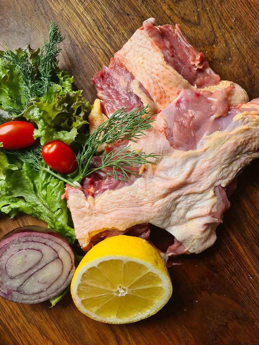 KACZKA BIO - PORCJA ROSOŁOWA ok. 0,45kg - Zagroda Łącka