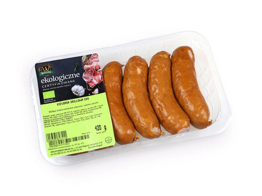 Kiełbasa Grillowa EKO 420 G - WASĄG