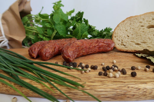 Kiełbasa myśliwska EKO OK. 250G - ROLMIĘS