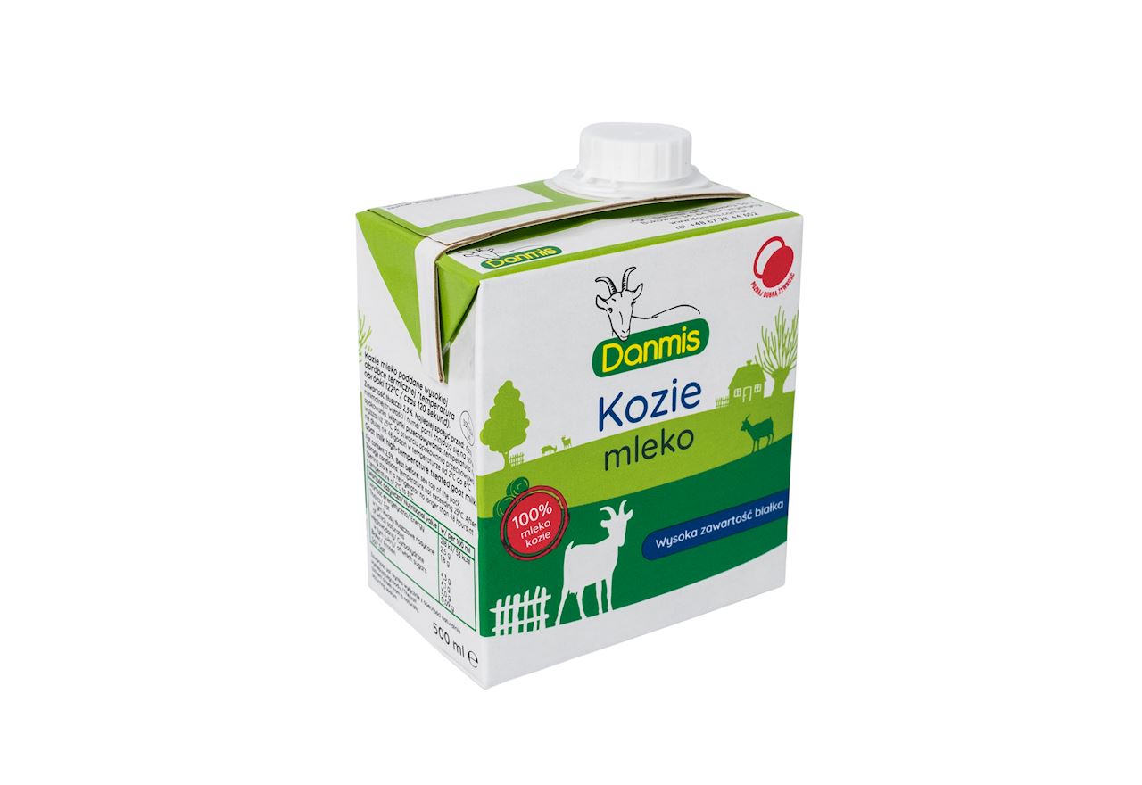 KOZIE MLEKO UHT (2,5 % TŁUSZCZU) 500 ml - DANMIS