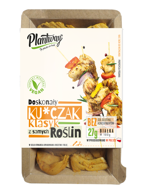KURCZAK ROŚLINNY KLASYCZNY 160 g - PLANTWAY