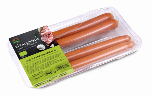 Parówki Drobiowe EKO 240g  - WASĄG