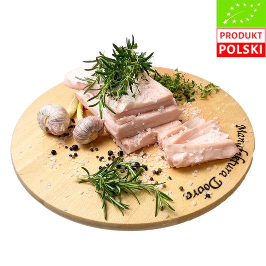 Słonina wieprzowa bez skóry EKO ok. 1 kg